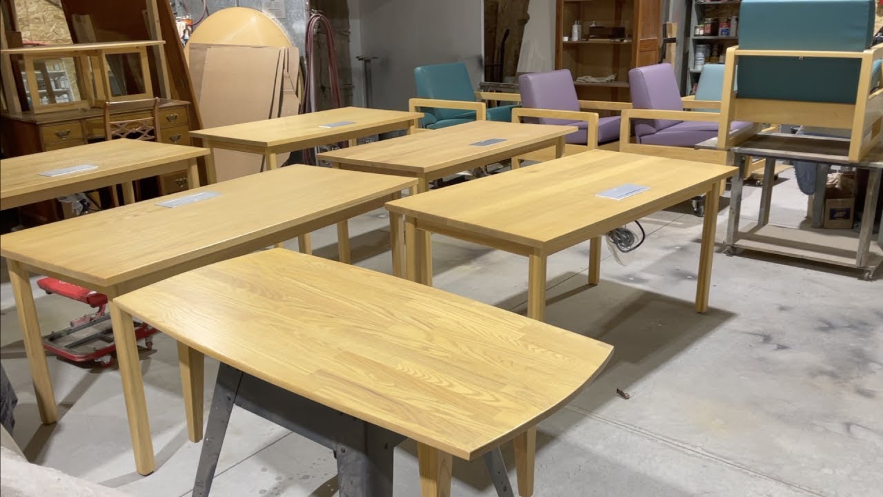 How many tables can one girl finish?!