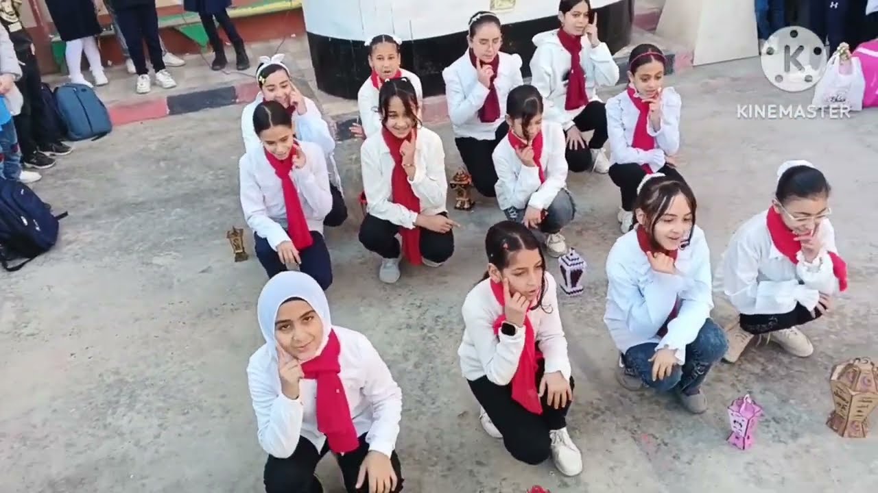 استعراض رمضان كريم..  طالبات مدرسة الشهيد طه جاد السعيد للتعليم الأساسي بأولاد خلف 