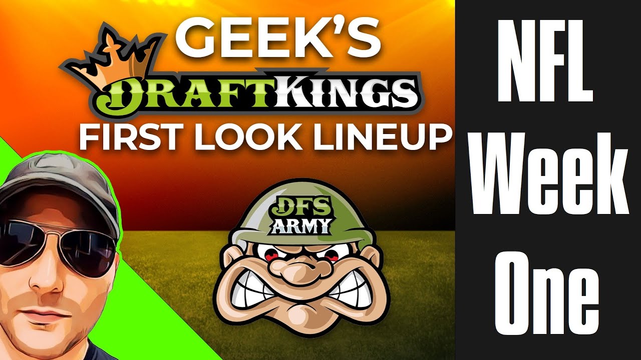 DraftKings NFL Week 1 First Look Lineup