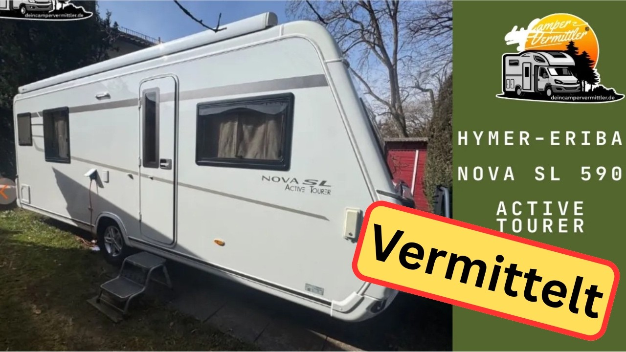 29.999 € WOHNWAGEN | Hymer Eriba Nova 590 SL Active Tourer - KLIMA