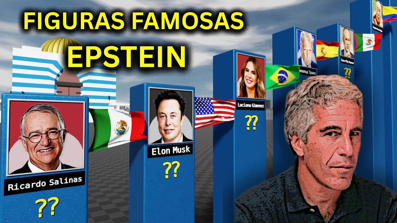 Archivos Epstein ¿Quiénes Son las Figuras Más Famosas en los Documentos?