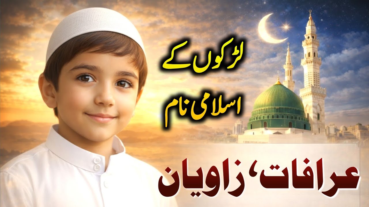 Top 50 Modern Muslim Boys Names with Beautiful Meanings | Trending in USA, UK & Canada 
