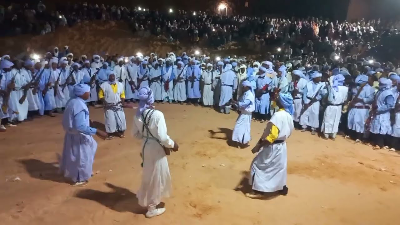 بارود فزعة الساهلة في زيارة سيد الحاج قصر برينكان تسابيت 2025