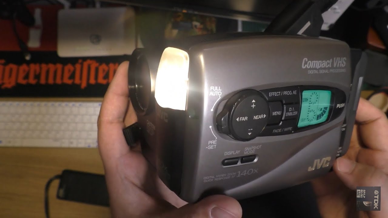 📹📼 Jvc GR-AX860E (1996) Vhs-c
