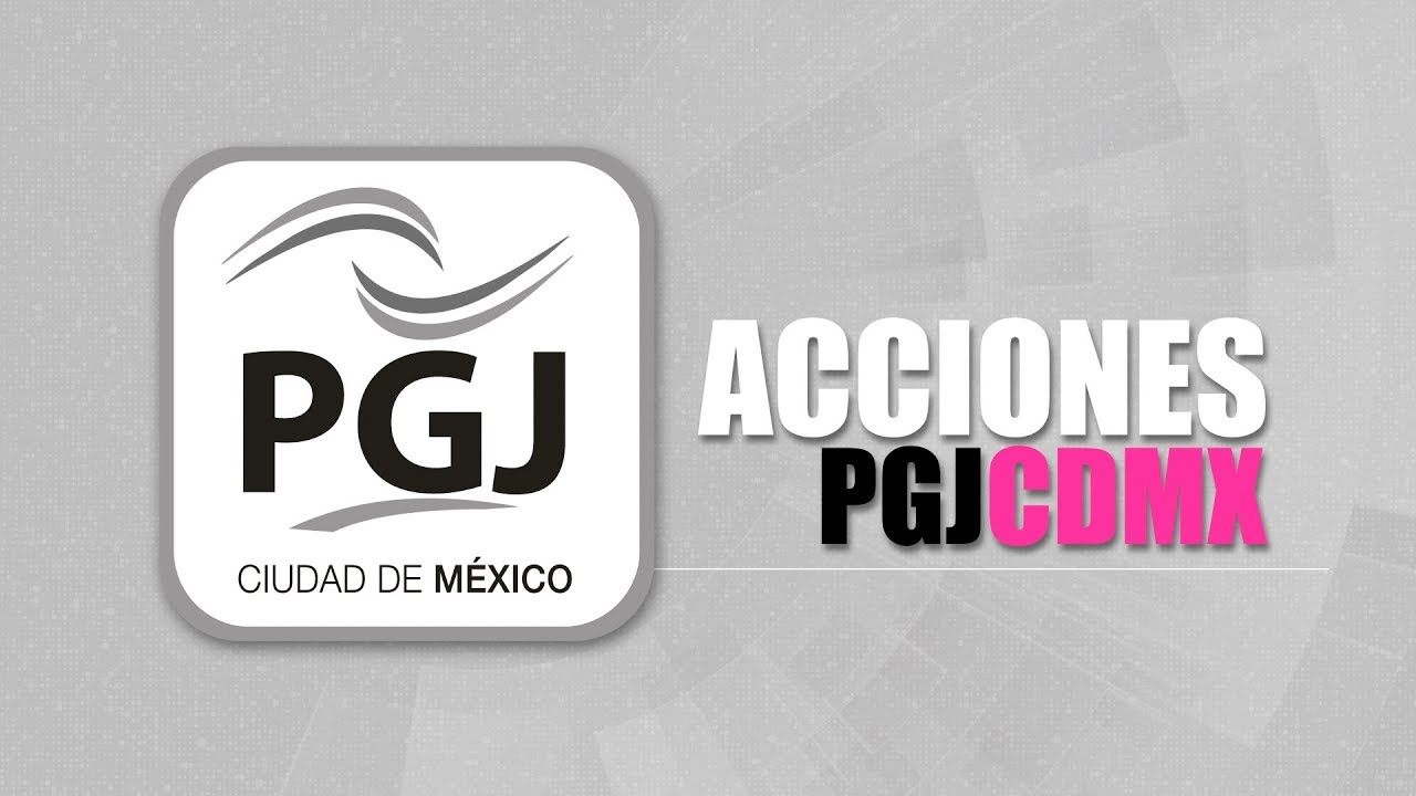 ESTAS SON LAS ACCIONES DE LA PGJCDMX M&Aacute;S RELEVANTES DE LA SEMANA EN EL COMBATE AL DELITO.