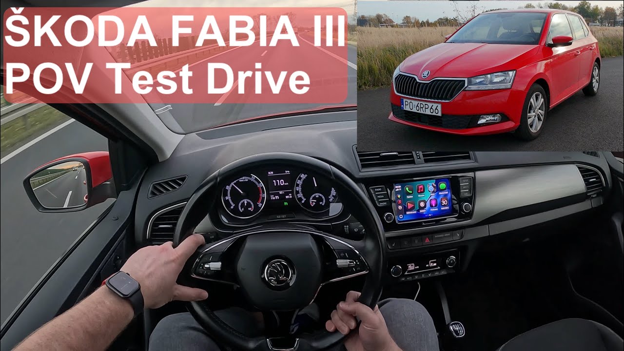 Skoda FABIA III 2020 [1.0 TSI 110hp] POV Test Drive #0003