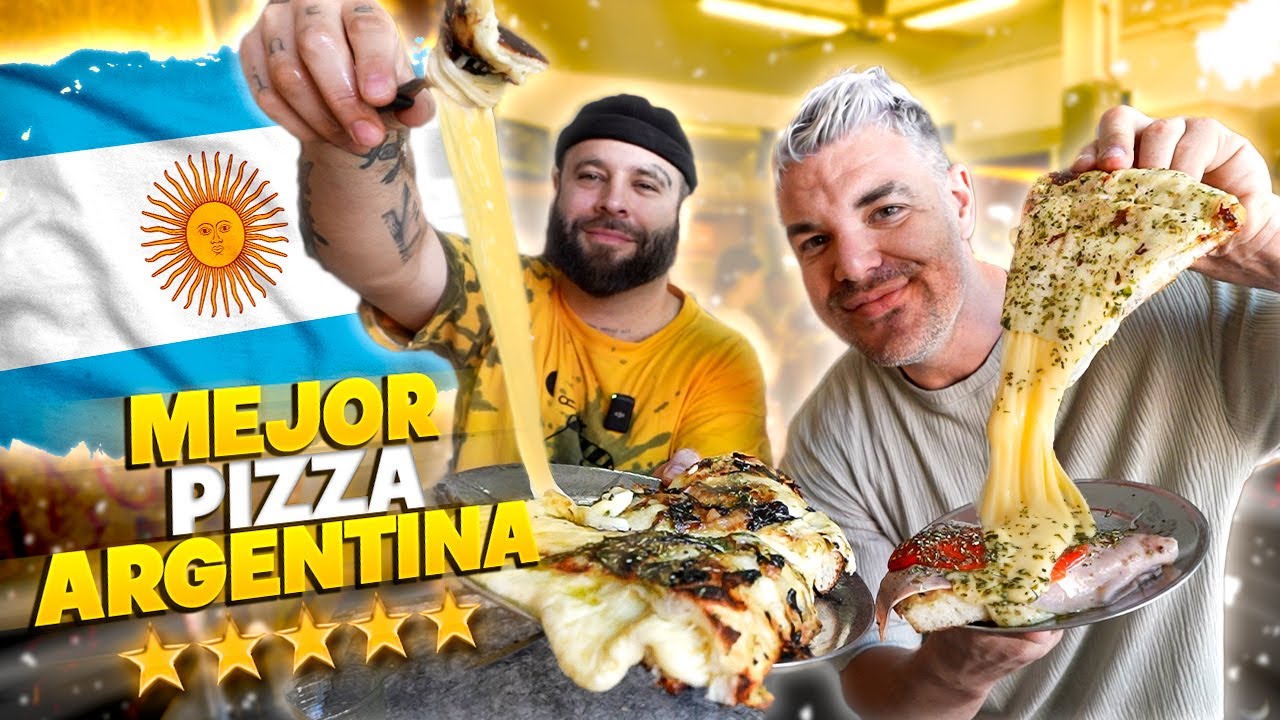 LA PIZZERÍA FAVORITA POR LOS ARGENTINOS TIENE MUCHO QUESO!🍕 *LA MEJOR FUGAZZETTA de ARGENTINA* 🇦🇷