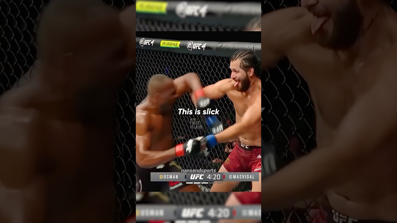 The Slickest Defense in MMA 💨#ufc # #combatsport