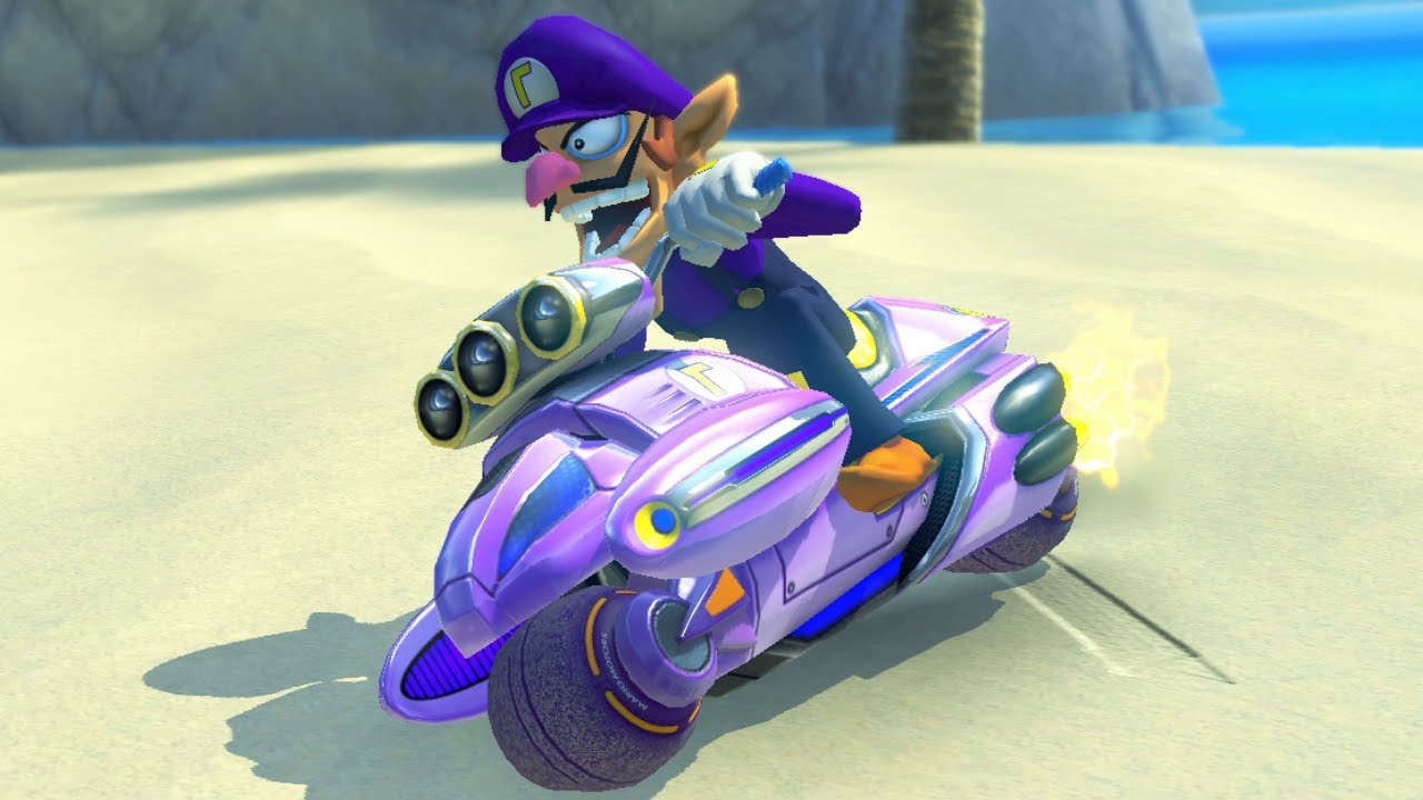 Mario Kart 8 Deluxe - 200cc Shell Cup (Waluigi Gameplay)