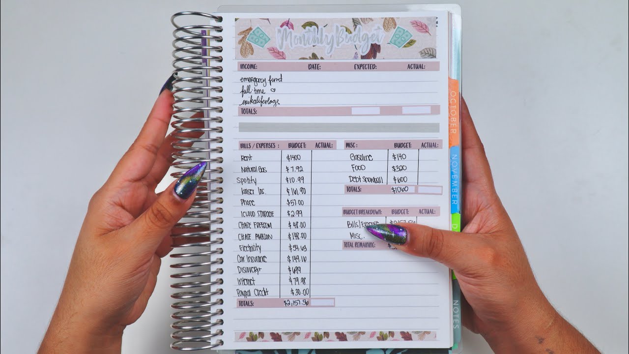Monthly Budget