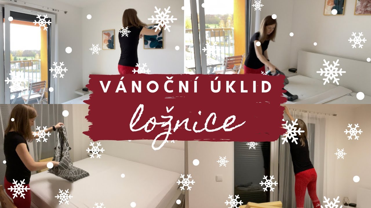 🎄VÁNOČNÍ ÚKLID🎄 - LOŽNICE