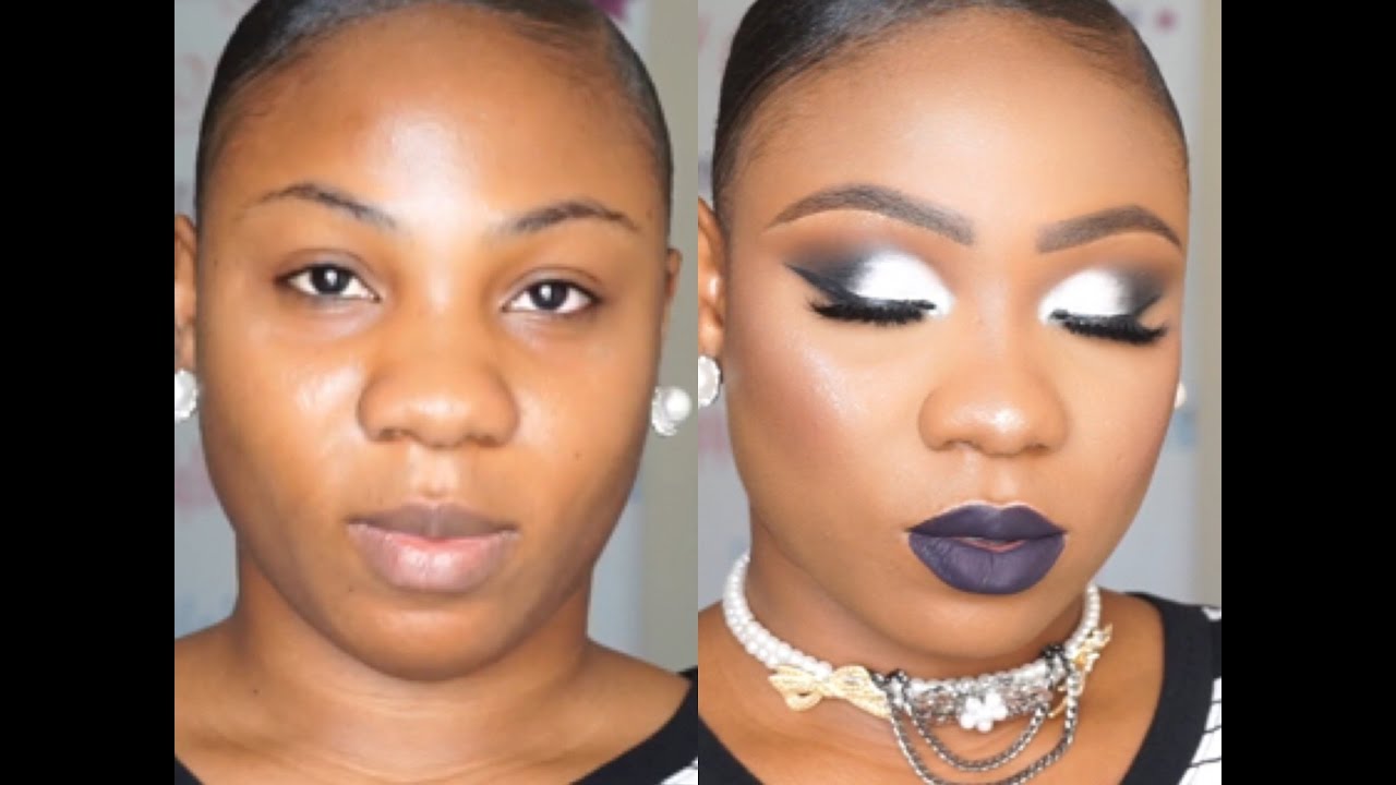 GRWM Silver Smokey Eyes Makeup Tutorial