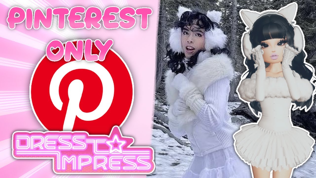 ONLY USING PINTEREST OUTFITS In Dress To Impress #5