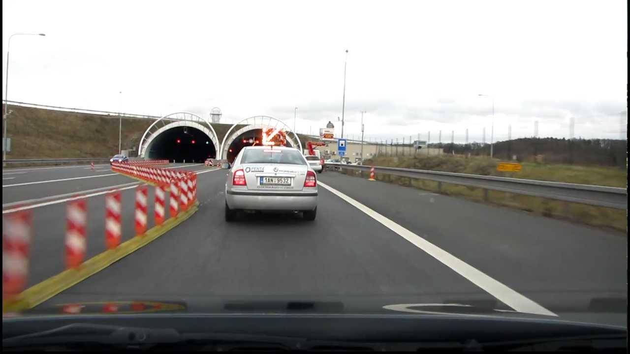 Pražský okruh: tunel Lochkov