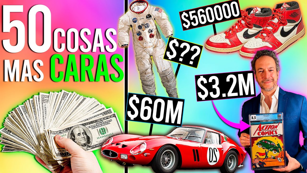 TOP 50 cosas MAS CARAS que EXISTEN en el MUNDO [ASMR Susurrado]