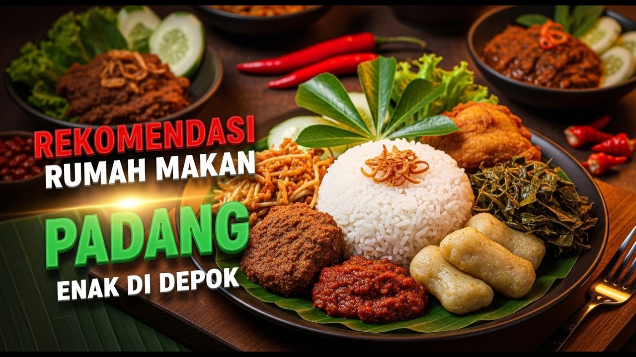 ADA FAVORITNYA ARTIS! REKOMENDASI RUMAH MAKAN PADANG ENAK DI DEPOK | KULINER PADANG MURAH
