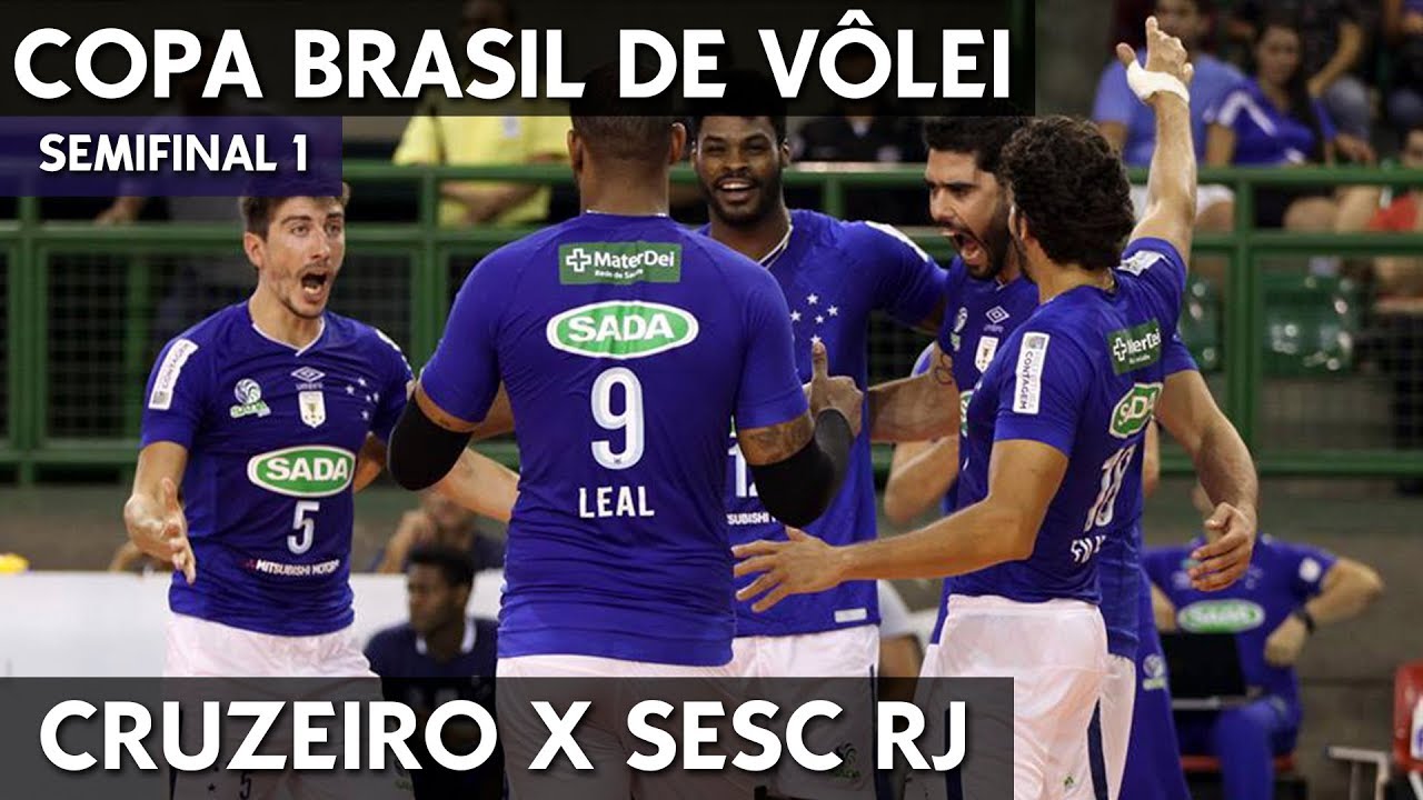 CRUZEIRO X SESC RJ | COPA BRASIL DE VÔLEI SEMIFINAL HD