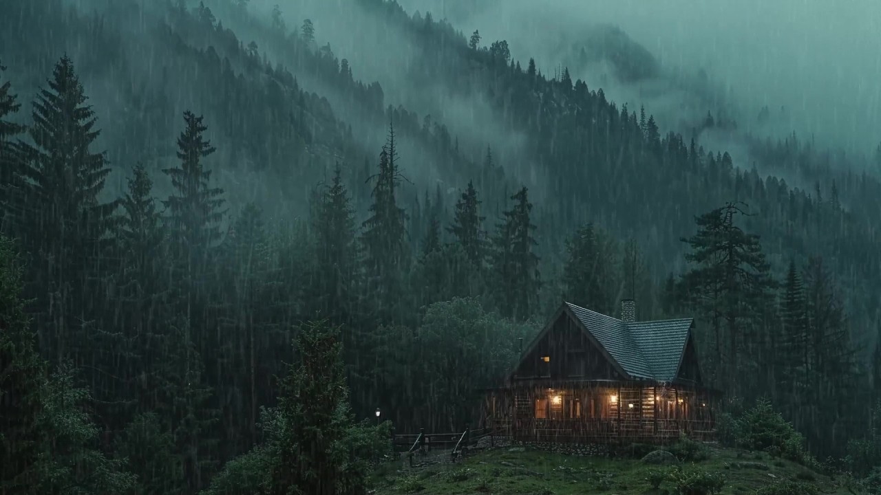 Soft Forest Rain Sounds | Sleep, Relax & Focus (10 Hours)