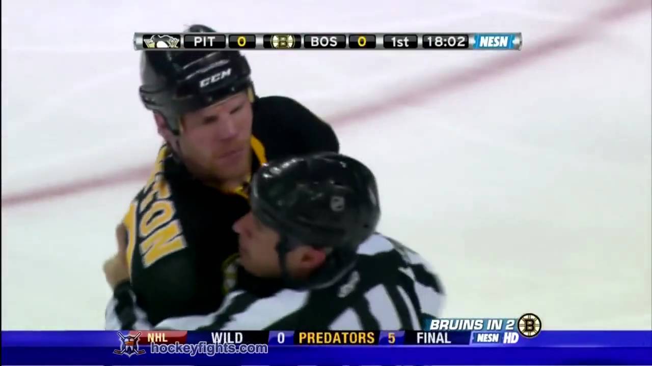 Matt Cooke vs Shawn Thornton Mar 18, 2010 - NESN feed