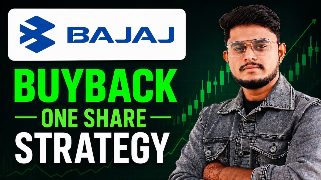 Bajaj Auto Buyback Strategy || Bajaj Auto Buyback 2026 || Bajaj Auto Buyback one share Strategy 