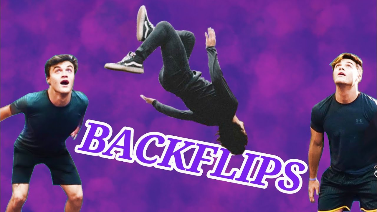 Dolan twins doing flips
