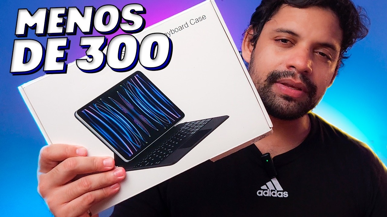 iPad 10: MELHOR CAPA TECLADO MAGNÉTICA | Rafael Nunes