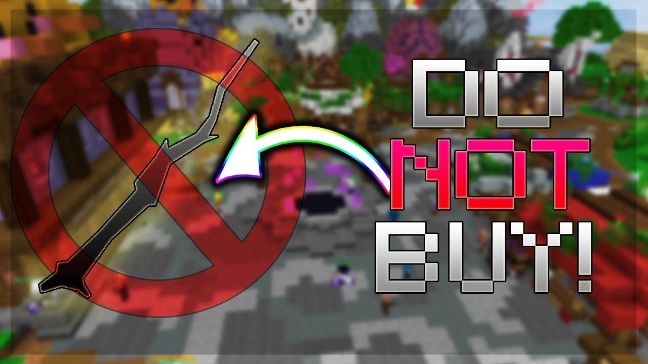 DO NOT BUY THIS ITEM in Hypixel Skyblock...