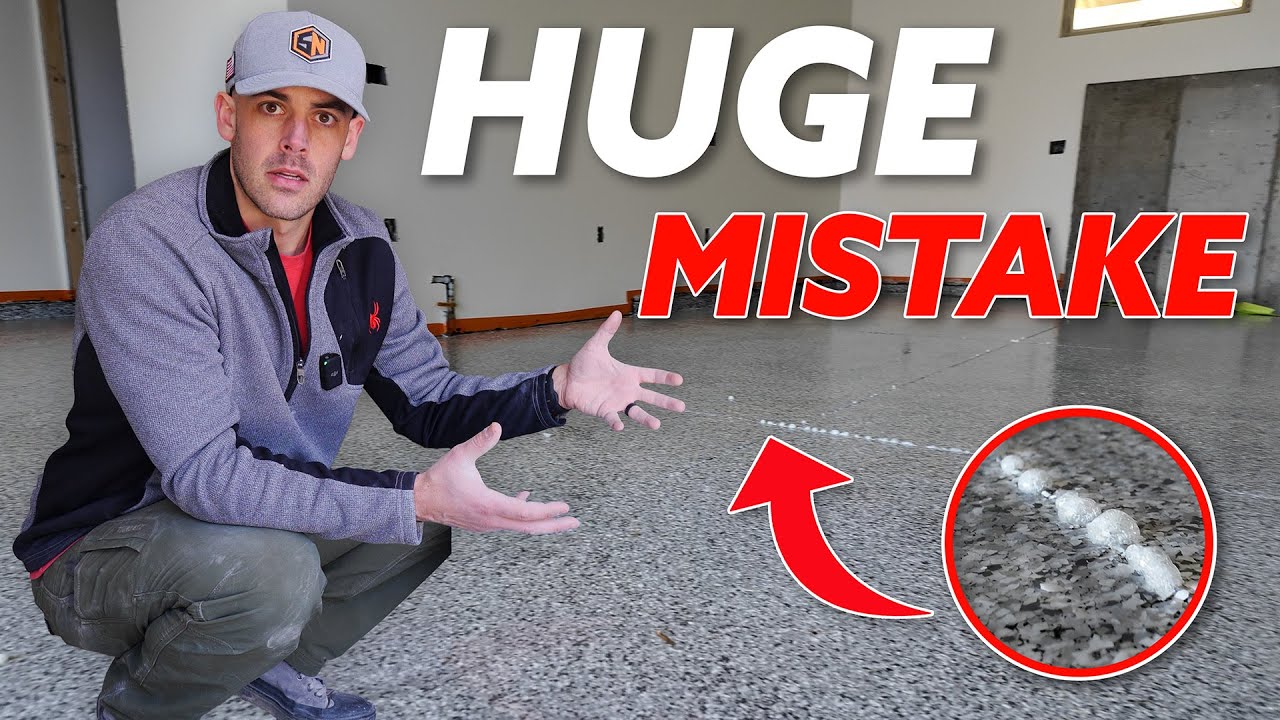 Can you really do your own epoxy floor? 😬 // Shop Build 8