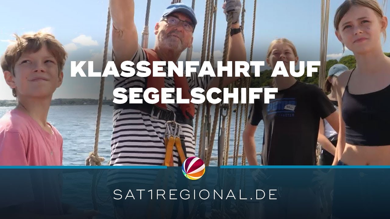 Jugendsegeln: Klassenfahrt auf einem alten Segelschiff