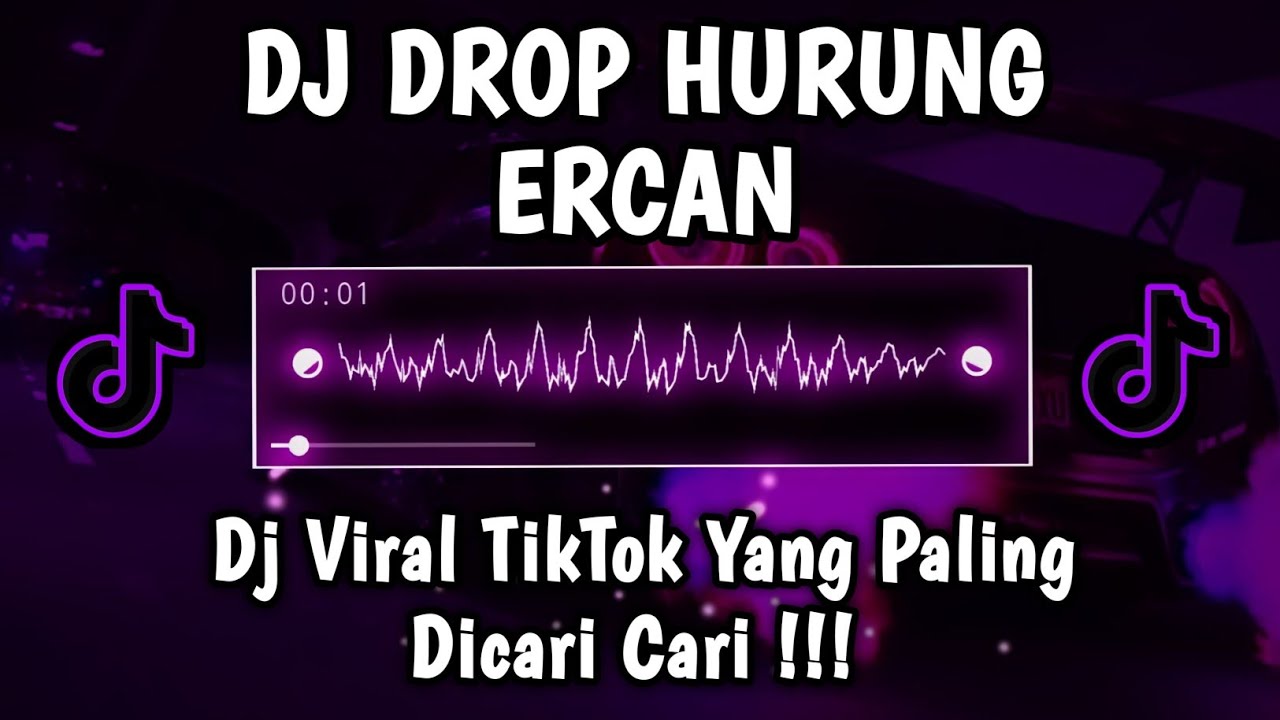 DJ DROP HURUNG ERCAN [SLOWED + REVERB] | DROP HURUNG ERCAN VIRAL TIKTOK YANG KALIAN CARI!