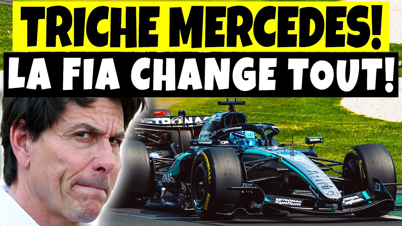 La FIA vient de confirmer ce que tout le monde soupçonnait sur la Mercedes ILLÉGALE après la Chine!