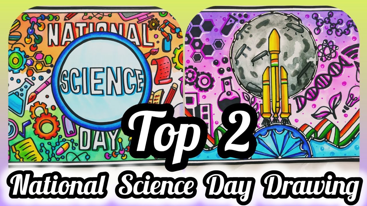 2047 viksit bharat Drawing| National Science day drawing|National Science Day Poster