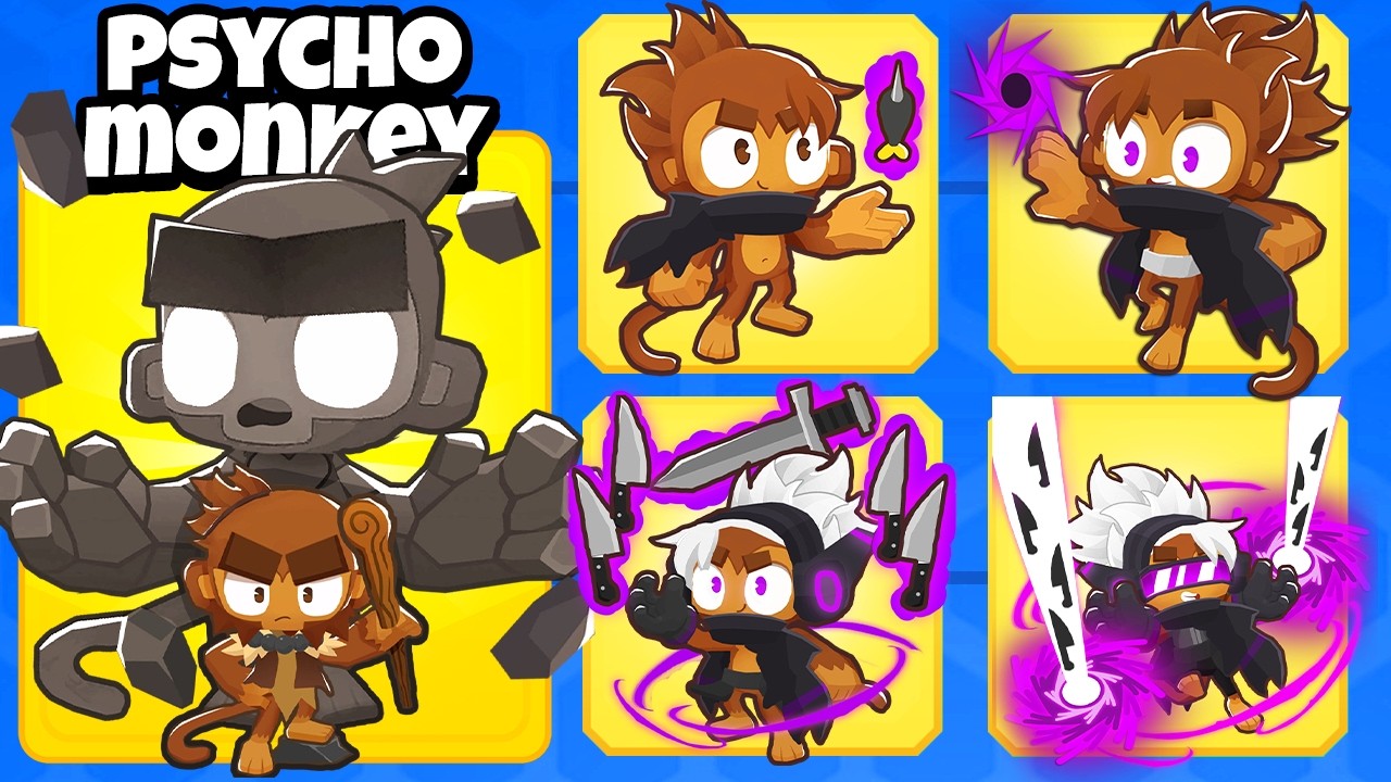 Next-Level PSYCHO Monkey in BTD 6!