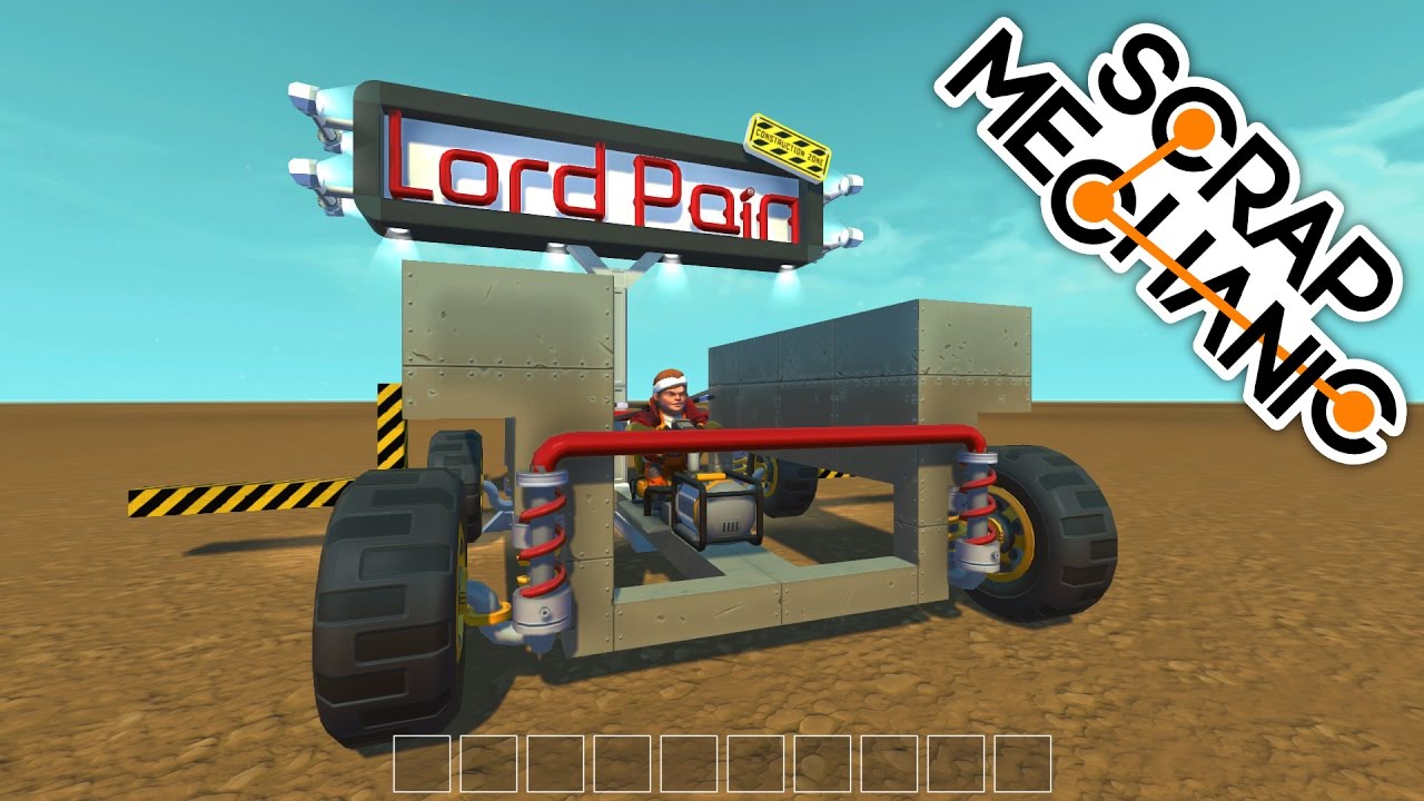 ( Scrap Mechanic ) LordPain's Tutorials: Sway-Bar / Anti-Roll Bar