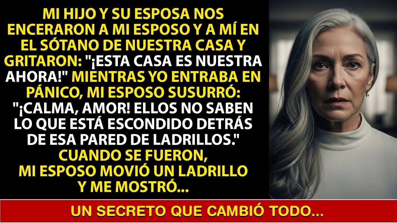 Mi Hijo Me Encerró En El Sótano Con Mi Esposo Enfermo — Allí Hallamos Un Secreto Que Cambió Tod