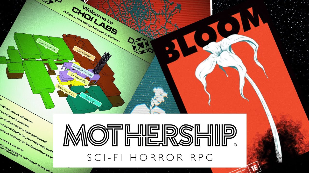BLOOM Module review for the MOTHERSHIP RPG