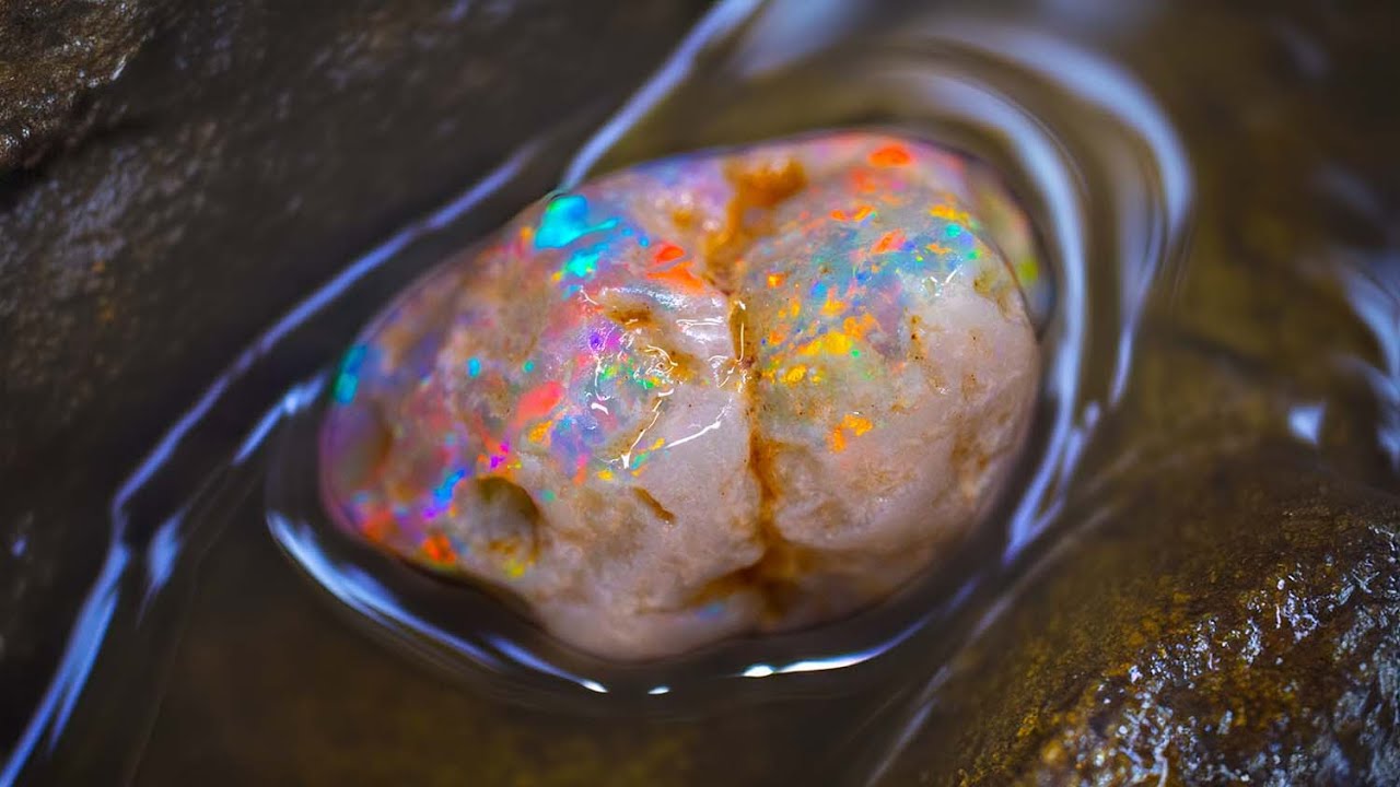 Newest Lightning Ridge opal fields produces gem opal