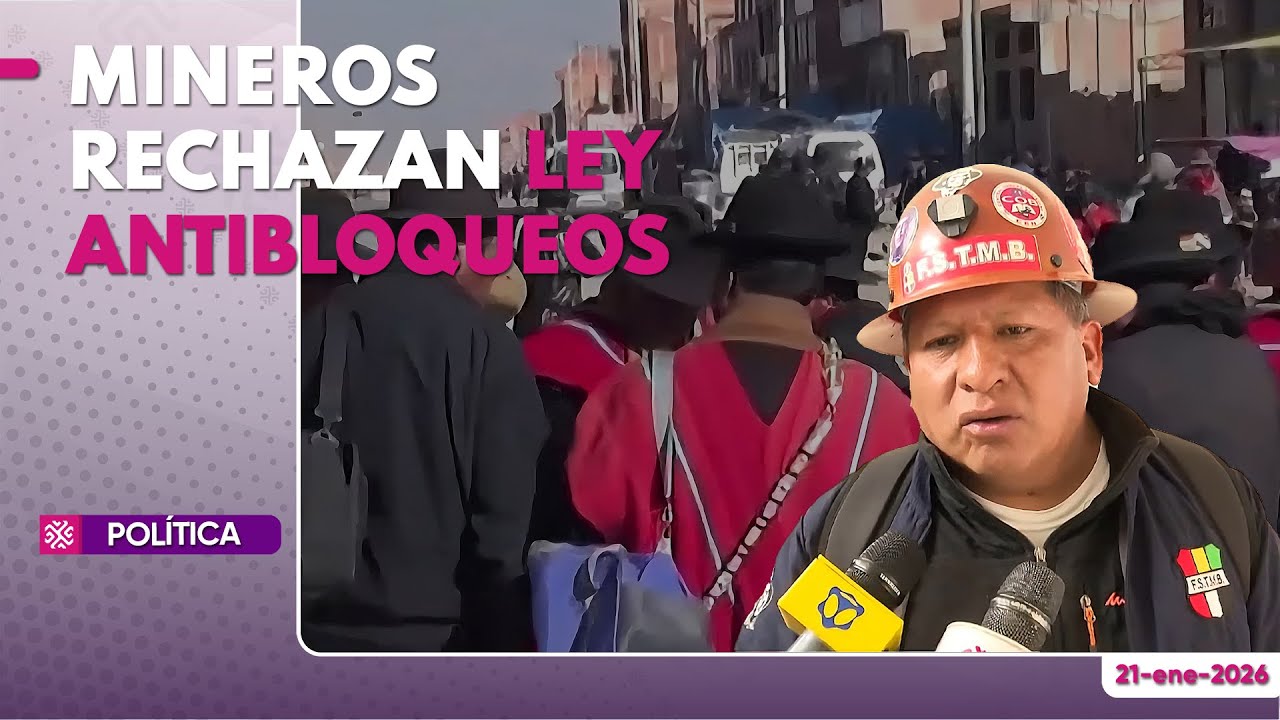 Mineros rechazan ley antibloqueos