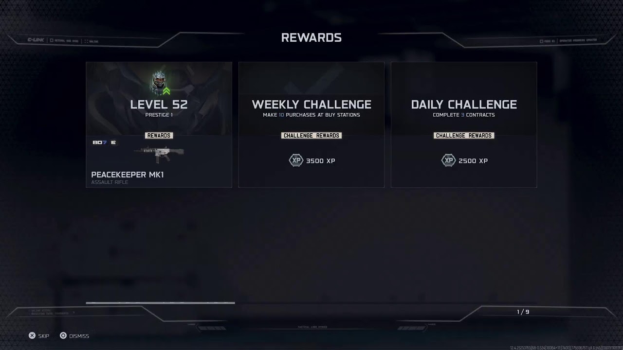 Playing warzone trying to get a few duds