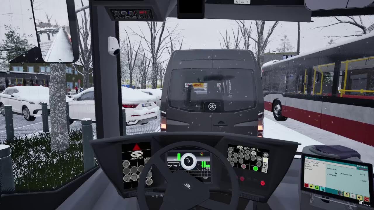The Bus DLC Hamburg City Line 6 Full gameplay #rtx3060 #pcgaming #subwaysim2