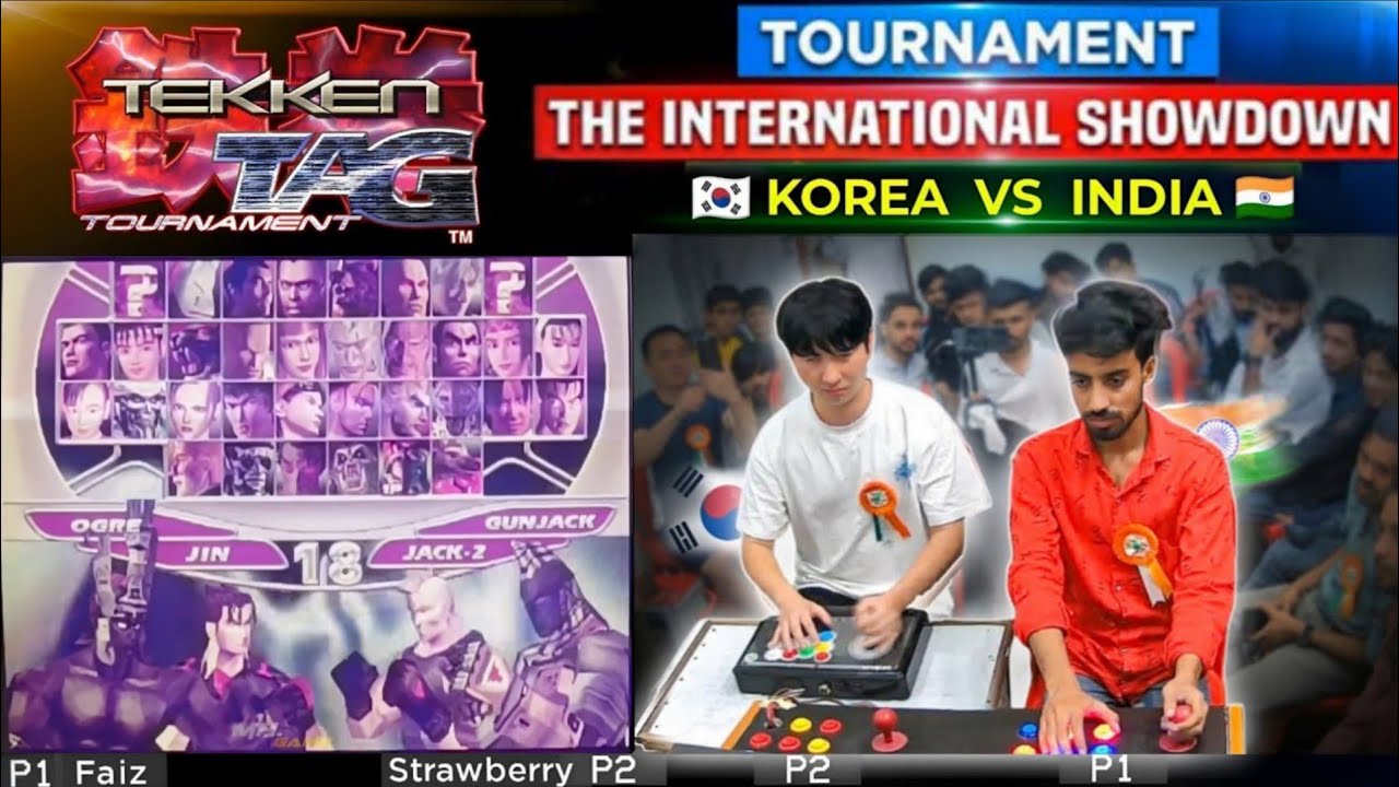 Tekken Tag Tournament - INDIA vs KOREA 🇮🇳🇰🇷 2025