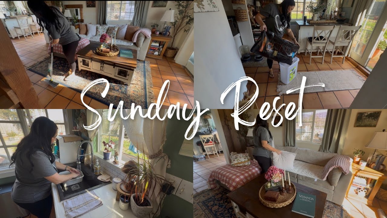 🌱A PEACEFUL SUNDAY RESET // HOMEMAKING, FRESH AIR & FARM ANIMALS 