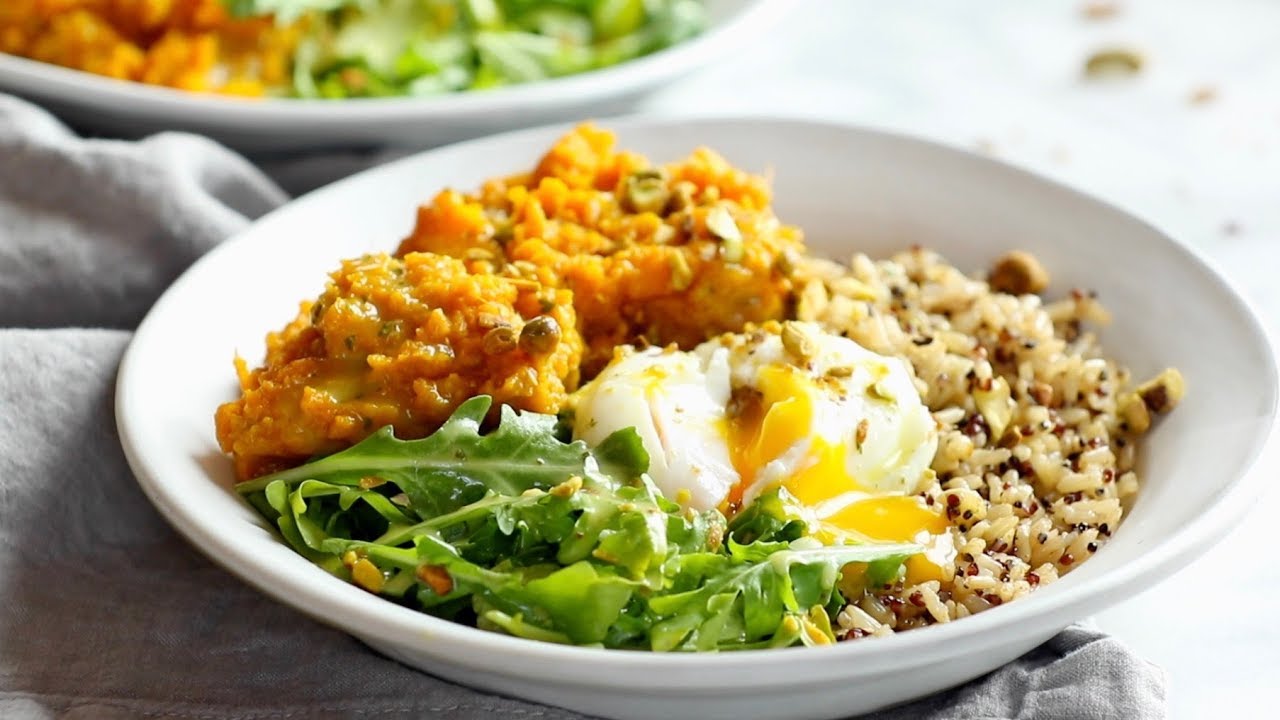 Healing Bowls with Turmeric Sweet Potatoes