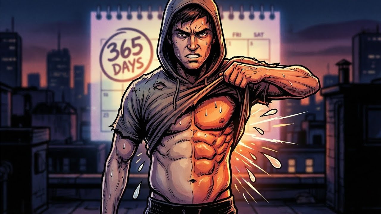 ¿Qué pasaría si haces ABDOMINALES todos los días por un año?