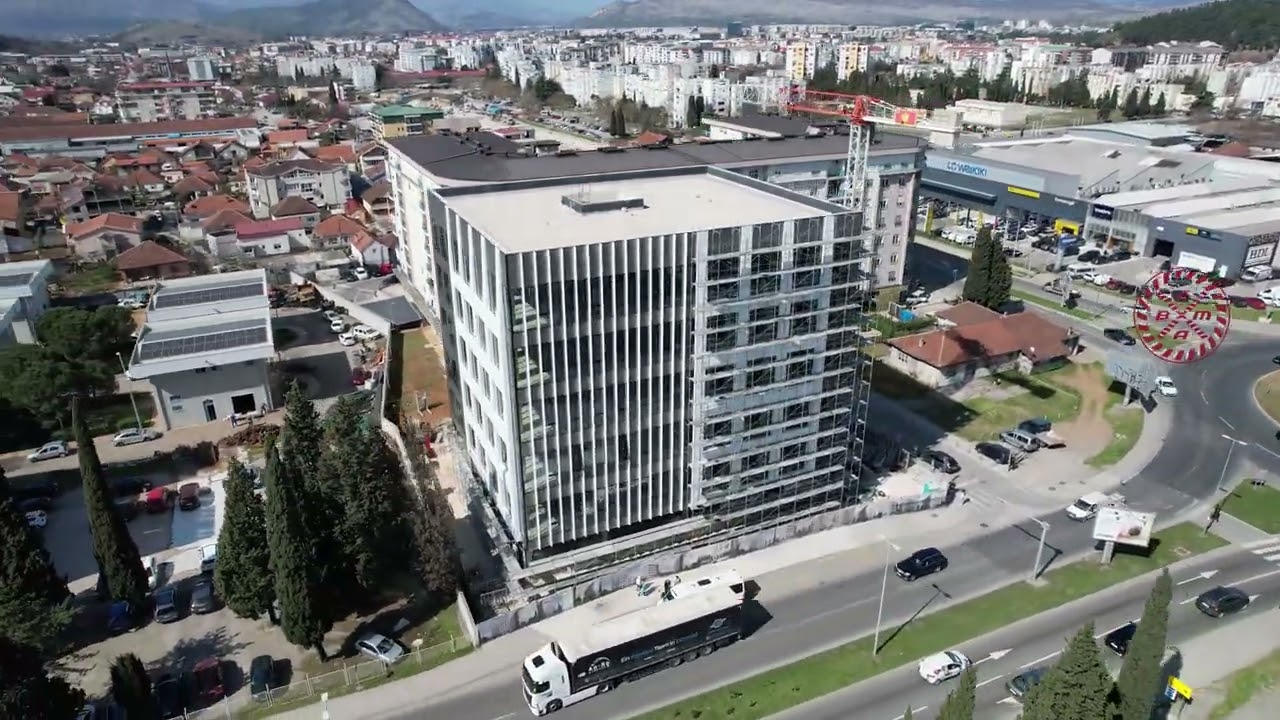 Radovi na izgradnji poslovnog objekta B2