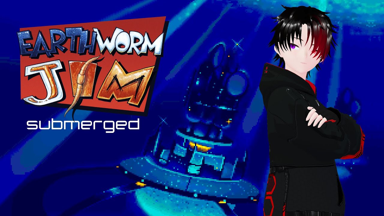 Earthworm Jim - Submerged (metal cover)