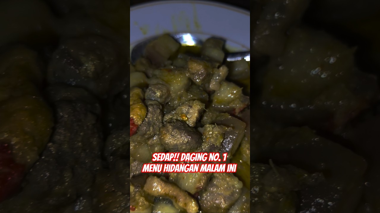 DAGING NO SATU! MENU HIDANGAN MALAM INI RICA-RICA KUNING
