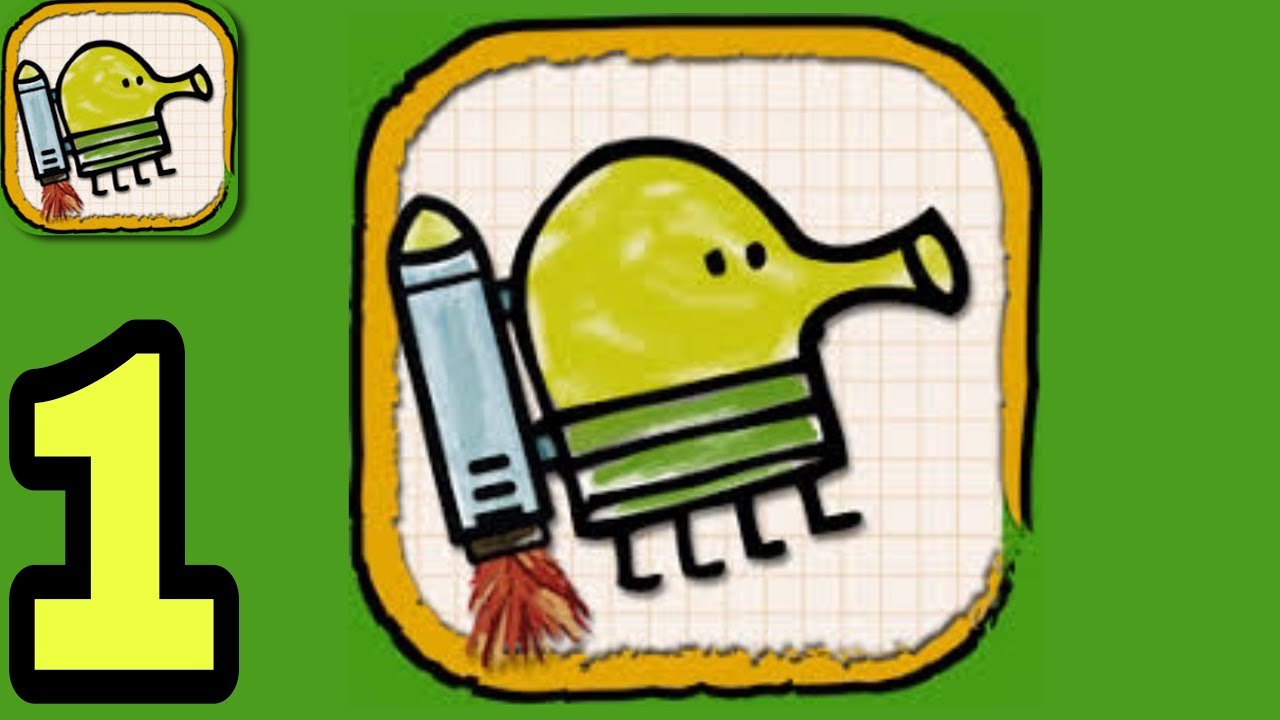 Doodle Jump - Defeating monsters || Gameplay Walkthrough part 1 (iOS, Android)