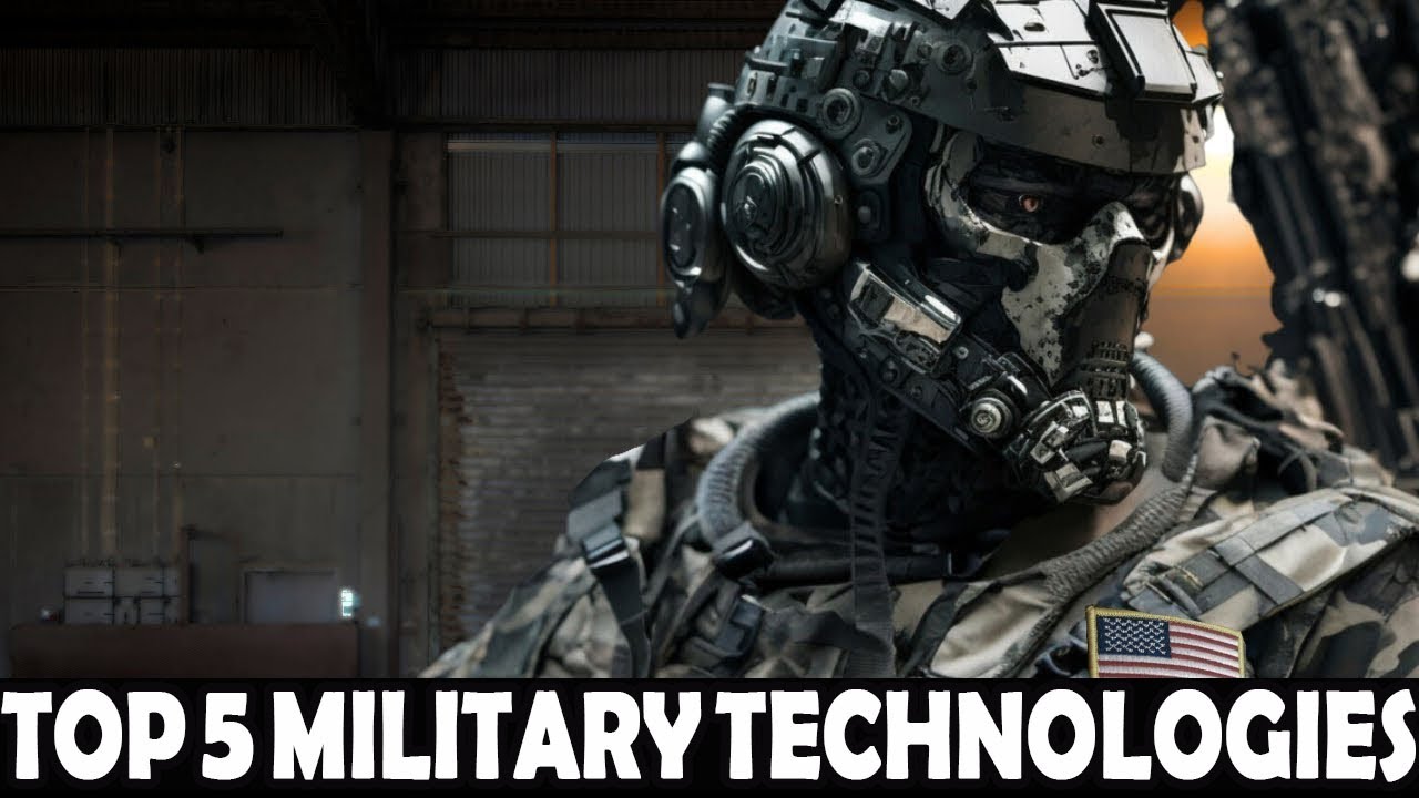 Top 5 Military Technologies of the Future #militarytechnology #futuretech 