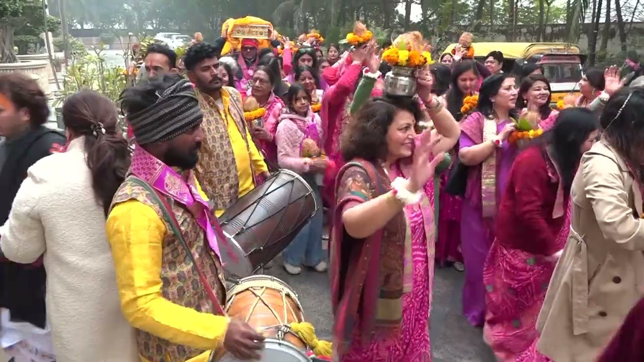 Live🔴Shrimadh Bhagwat Katha || kalash yatra  ||SS The Leaf सेक्टर 85 ,गुरुग्राम